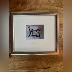 Yes, I Do! - Volker Kuhn Original Art 3D Shadow Box